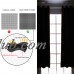 Dream Art Indoor/Outdoor Curtains, Thermal Insulated Blackout Grommet Curtains for Living Room and Patio, Gray, W52xL95 Inch, 1 Panel   